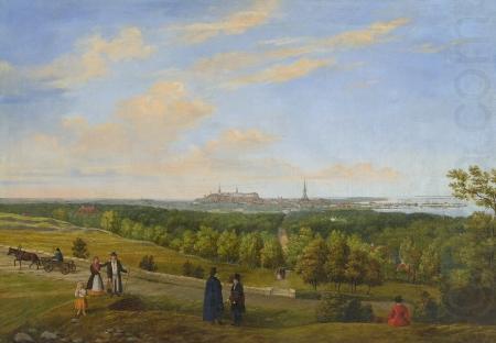 A view from Tallinn to Lasnamae, Edvard Petersen